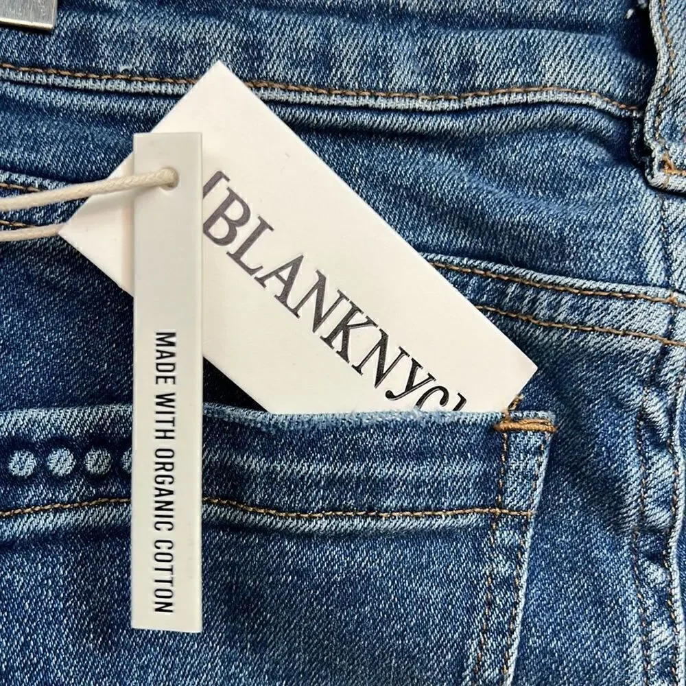 Blank NYC the Bond Mid-rise Skinny Jeans size 25 NWT